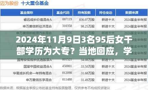 95后女干部学历背后的深层意义,学历并非唯一标准