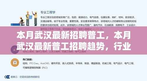 武汉最新普工招聘趋势及求职指南,行业热点、岗位要求一网打尽