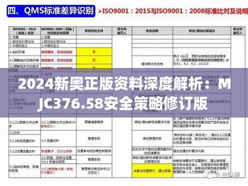 2024新奥正版资料深度解析:MJC376.58安全策略修订版