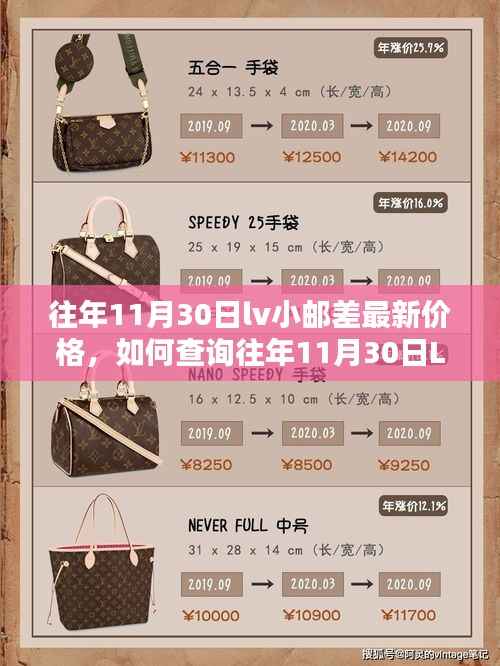 往年11月30日LV小邮差最新价格查询指南,初学者轻松掌握步骤