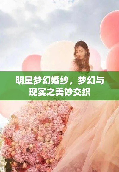 明星梦幻婚纱,梦幻与现实之美妙交织